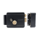 Cerradura Eléctrica con Botón de Salida / Incluye Llave  / Exterior / Derecha / Color Negro