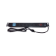 Tomacorriente Horizontal (PDU) de 6 contactos (NEMA 5-15R) + 2 USB para instalación en Rack de 19