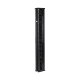 Organizador Vertical CableTek, Doble (Frontal y Posterior), Para Rack Abierto de 45 Unidades, 6 in de Ancho, Color Negro