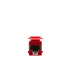 Jack UltraMAX Cat6A, UTP, Tipo Keystone, Color Rojo, Punch Down