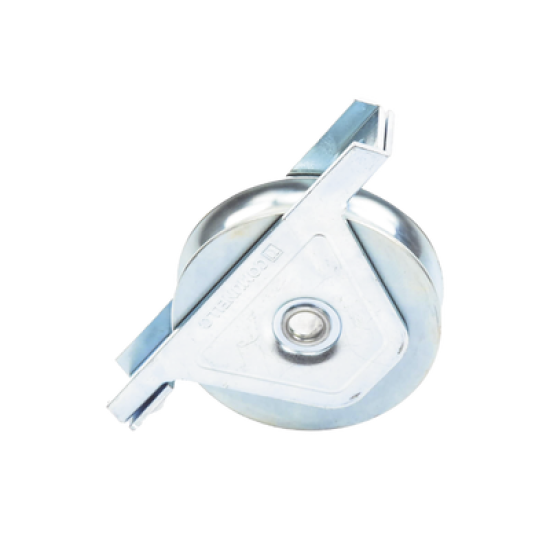 338 - Rueda de 12 cm / Capacidad Para Puertas de Hasta 400 kg / Canal Tipo 