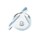 338 - Rueda de 12 cm / Capacidad Para Puertas de Hasta 400 kg / Canal Tipo 