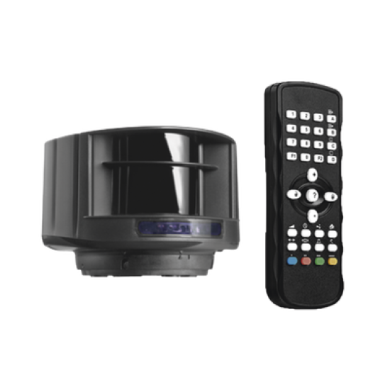 Kit de Sensor láser y control remoto / Evite el uso de lazos magnéticos / Protege carriles de hasta 9.6 m de ancho y 9.6 metros de profundidad