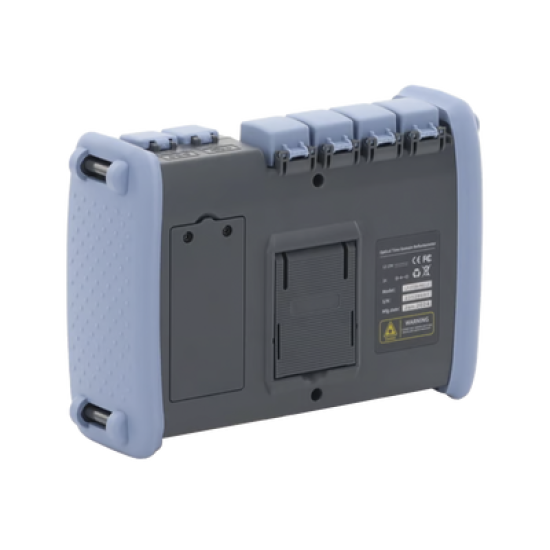 OTDR PRO de Alto Rendimiento para Enlaces de Fibra Óptica Monomodo / Pruebas en Fibra Óptica Viva / Longitudes de onda: 1310nm, 1550nm y 1625nm / Zona Muerta por Evento de 0.8 Metros / VFL 5mW / Distancia de prueba de hasta 420 km