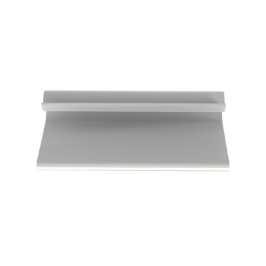 Clip Adhesivo Tipo J, Para Cables de Hasta 6.4 mm de Diametro, Uso Interior, Color Gris, Paquete de 100pz 