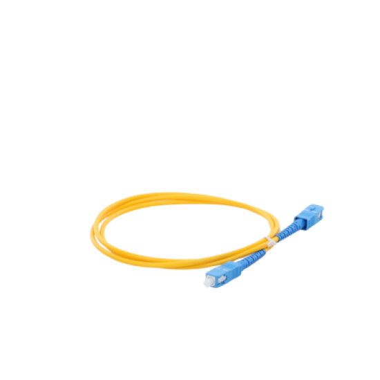 Jumper de Fibra Óptica Monomodo SC/UPC-SC/UPC Simplex de 1 metro, 3mm