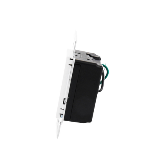 (Caseta Wireless) Atenuador de pared. Aumenta/Disminuye Intensidad de Iluminación.  No requiere cable neutro. 150W LED / 600W INC/HAL