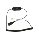 Cable para diademas BIZ1500, BIZ2300 y BIZ2400, para compatibilidad con telefonos AVAYA 96xx/16xx QD a RJ-9 (88001-03) (88001-04) 