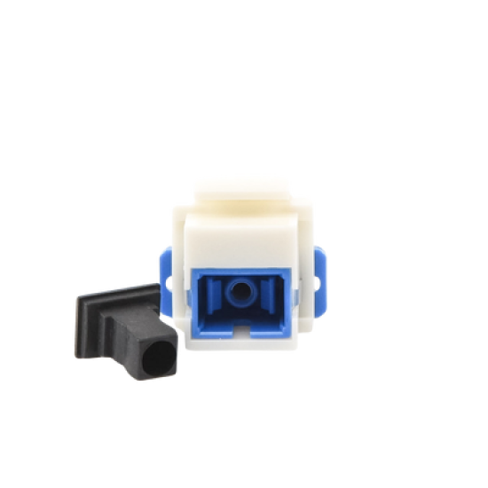 Acoplador Keystone de fibra óptica Monomodo SC/PC Simplex a SC/PC Simplex 