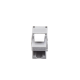 Módulo Jack Keystone Cat6 (toolless), con terminación en ángulo 180 º Color Gris, Compatible con Faceplate y Patchpanel Linkedpro