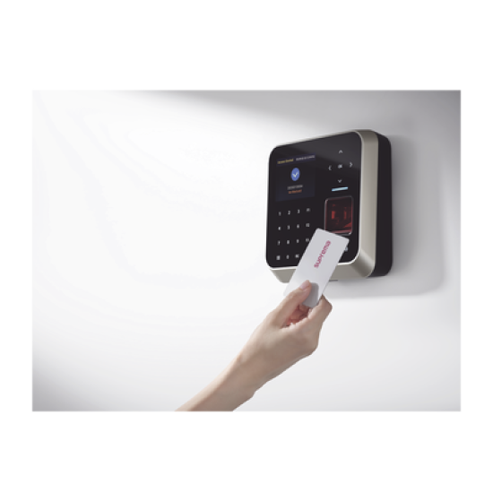 Lector de huella con Inteligencia Artificial, mas exacto, Uso para Control de acceso y Tiempo y Asistencia