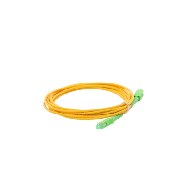 Jumper de Fibra Óptica Monomodo SC/APC-SC/APC Simplex de 2 metros 3mm