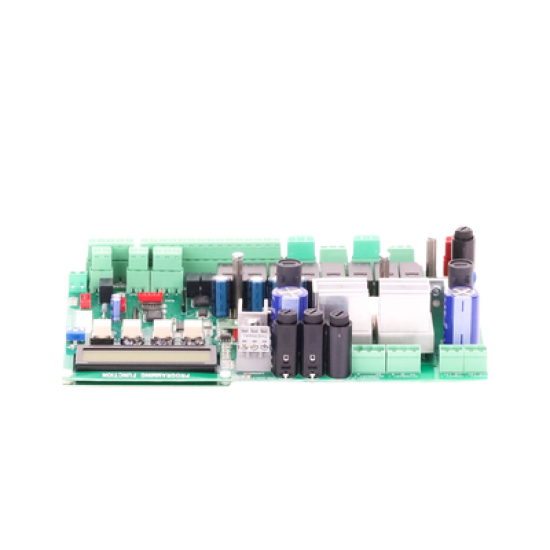 Tarjeta electronica para motores de dos hojas abatibles con decodificación radio incorporada