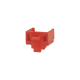 Kit de 10 Dispositivos para Bloquear Puertos Jack RJ45, Color Rojo, Incluye Llave de Extracción