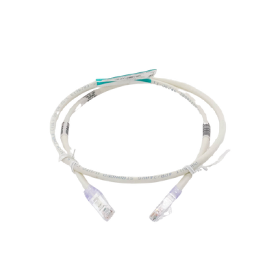 Cable de Parcheo TX6, UTP Cat6, 24 AWG, CM, Color Blanco Mate, 3ft