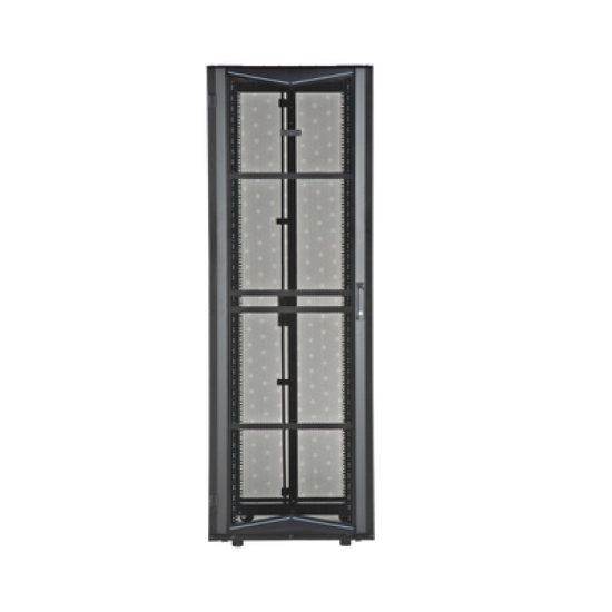 Gabinete FlexFusion para Centros de Datos, 45 UR, 800 mm de Ancho, 1200 mm de Profundidad, Fabricado en Acero, Color Negro