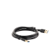 Cable USB-A 3.0 a  USB-A 3.0 / 1 Metro / Macho a Macho / Conector Niquelado / Núcleo de Cobre Estañado / Blindaje Múltiple / Velocidad 5Gbps / No Requiere Controlador / Compatible con USB2.0 Y USB 1.1