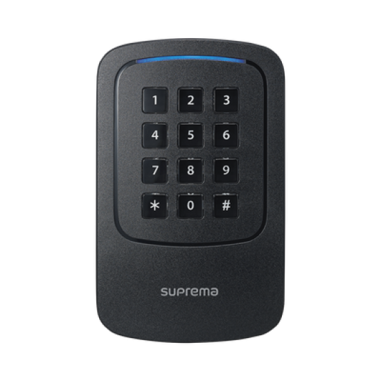 Lector Esclavo de Tarjetas con teclado de uso en exterior,  Multitecnolgia, NFC y Bluetooth