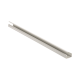 Canaleta LD10 de PVC rígido, con cinta adhesiva para instalación sin herramientas, de 38.4 x 24 x 1828.8 mm, Color Blanco Mate
