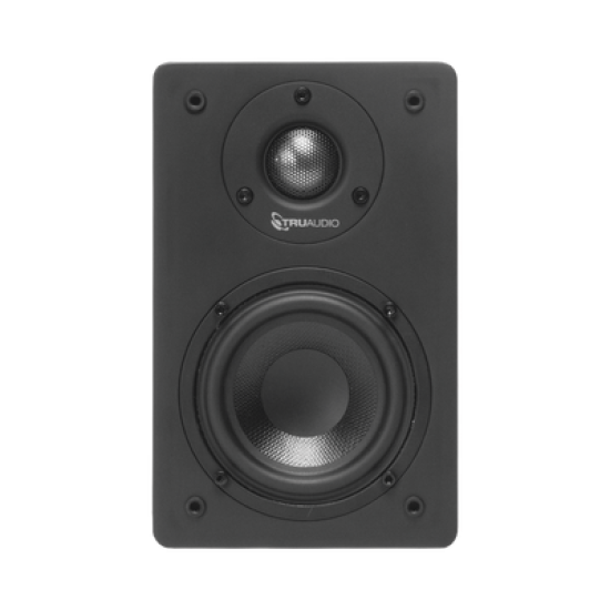 Altavoz de Estantería | Woofer  de 4'' | Tweeter de 1 | Acabado negro mate | 40 watts | 8ohms