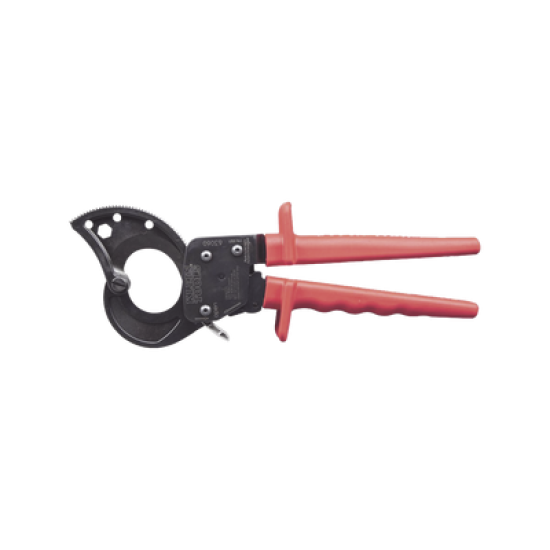 Cortacables con Matraca Para Cable de Cobre (600 MCM) y Aluminio (750 MCM).