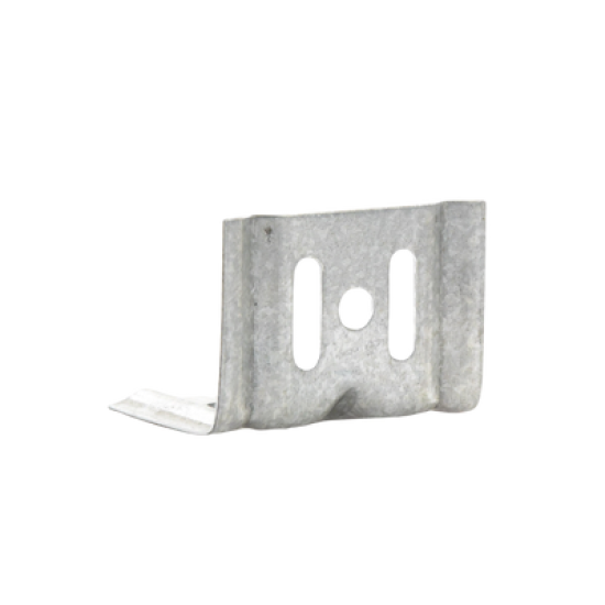 Ménsula económica MallaFils, para montaje en pared, para anchos de charola de 50 mm, con acabado electrozinc