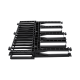 Organizador de Cables Horizontal NetManager de Alta Densidad, Doble (Frontal y Posterior), Para Rack de 19in, 1UR