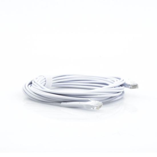 UniFi Ethernet Patch Cable Cat6 de 8 m, color blanco