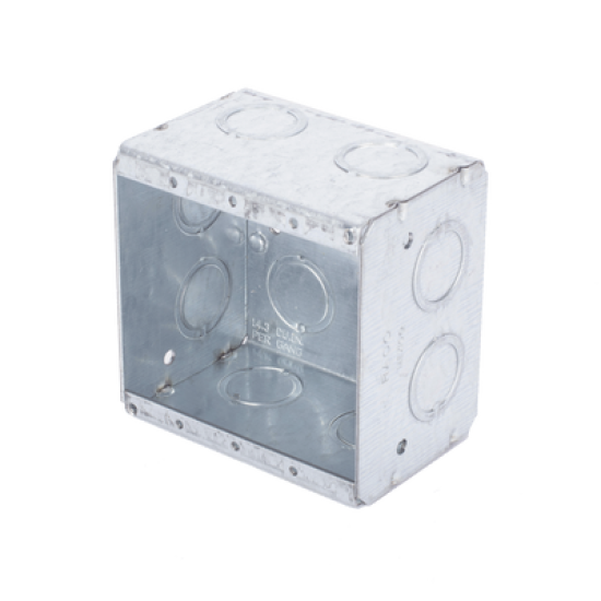 Caja Multigang de 2 Gangs/ Profundidad de 2-1/2