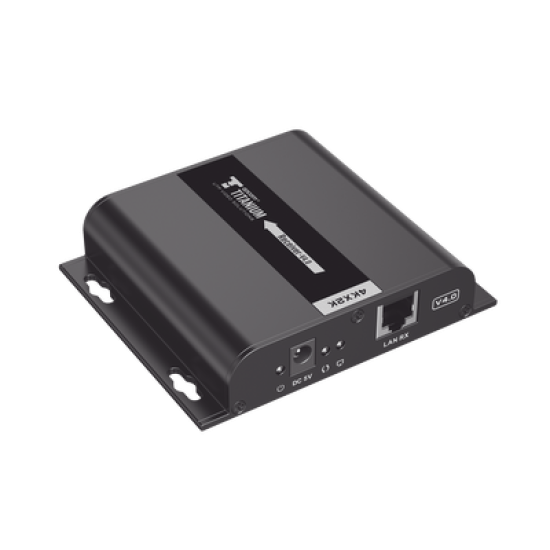 Receptor Compatible para Kits TT683-4.0 / Resolución 4K@30Hz / Cat 5e/6 / Distancia de 120 m / Control IR /  Soporta HDbitT/ Compatible con Switch Gigabit. 