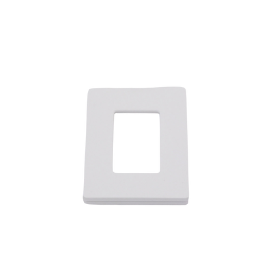 Placa de pared 1 espacio, para atenuador (dimmer), apagador ó control remoto inalámbrico LUTRON.