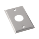 Placa de Pared IndustrialNet™, Para 1 Conector Industrial, de Acero Inoxidable