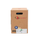 Bobina de Cable UTP Reelex, de 4 pares, Alto Desempeño Cat6, PVC (CM), Color Azul, 23 AWG, 305m
