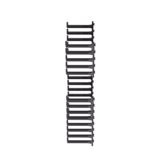 Kit de Dedos Para Organizador de Cables, Para Uso con Gabinetes de 42 o 45 UR, Tipo S o Tipo N, 6.8 in de Ancho, Color Negro