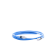 Patch Cord Cat6A, Blindado S/FTP, CM/LS0H, 5ft, Color Azul