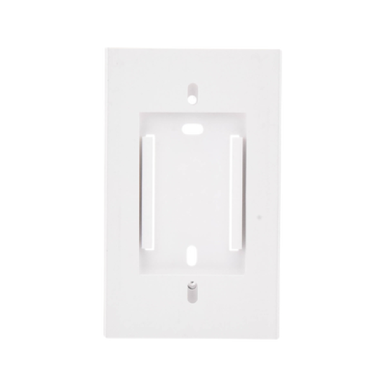 Soporte y tapa universal color blanco de PVC auto extinguible, para canaleta TEK100 (5595-10001)