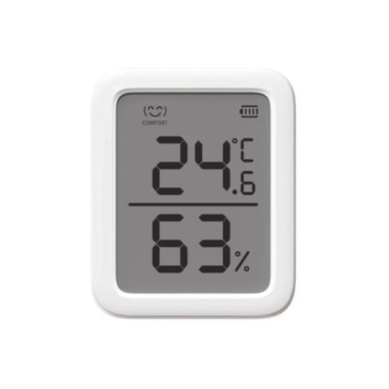 Medidor de temperatura y humedad Datos en pantalla / inalámbrico BLUETOOTH compatible con HUB SwitchBot