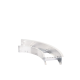 Curva Horizontal de Aluminio de 90° Perfil Z / Peralte 3 1/4