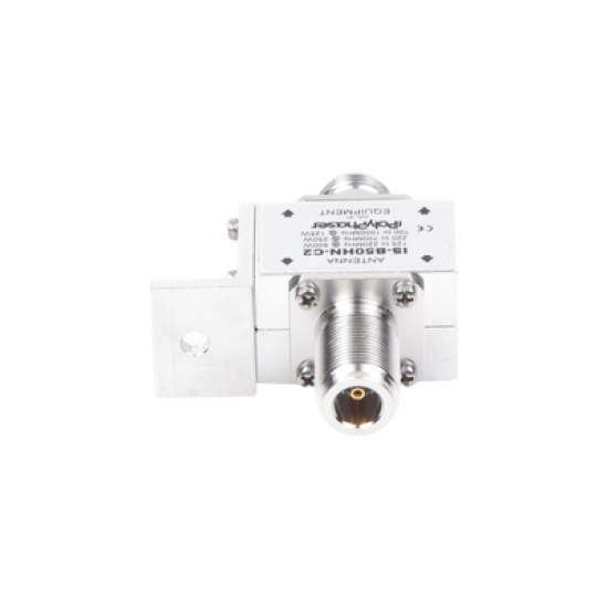 Protector RF Coaxial Para 125 a 1000 MHz Con Ceja Frontal Con Conectores N Hembra en Ambos Lados, 50 Ω