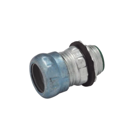 Conector de Compresión Impermeable Aislado de Acero Galvanizado para Pared Delgada de 1 1/2