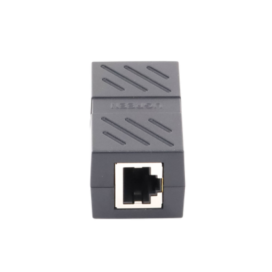 Acoplador (Extensor de Cable Ethernet RJ45 a RJ45) | 1000Mbps | Compatibilidad con Cat7 Cat6A Cat6 Cat5e | Compatible con POE | Ignífugo | ABS