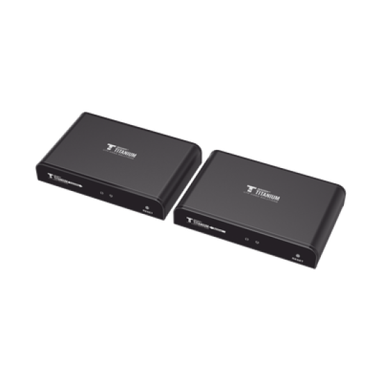 Kit Extensor HDMI para distancias de 120 metros / Resolución 1080P a 60Hz / Cat 6 / Soporta conexión Uno a Uno y Uno a Muchos / Soporta hasta 253 Rx / Salida Loop / Baja Latencia / Uso 24/7 / Soporta HDbitT / Compatible con Switch Gigabit