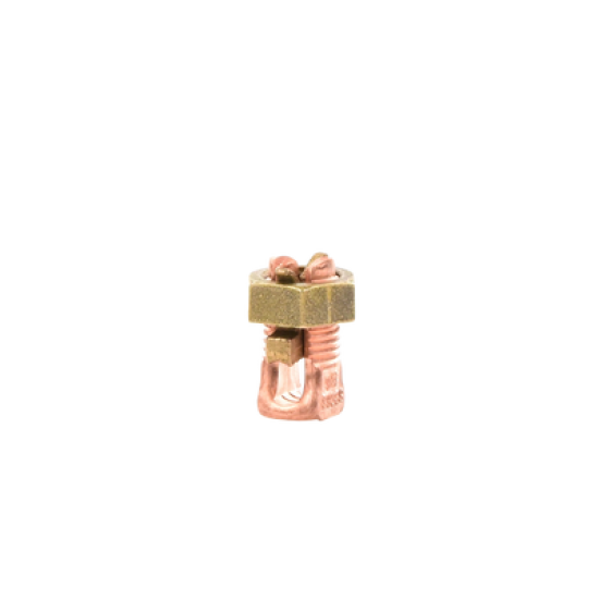 Conector Mecánico de Puesta a Tierra, de Cobre, Para Cables de Calibre 8 a 6 AWG