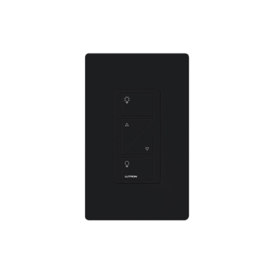 (Caseta Wireless) Atenuador, aumenta/disminuye intensidad de Iluminación, requiere cable neutro. 250W LED /1000 INC/HAL