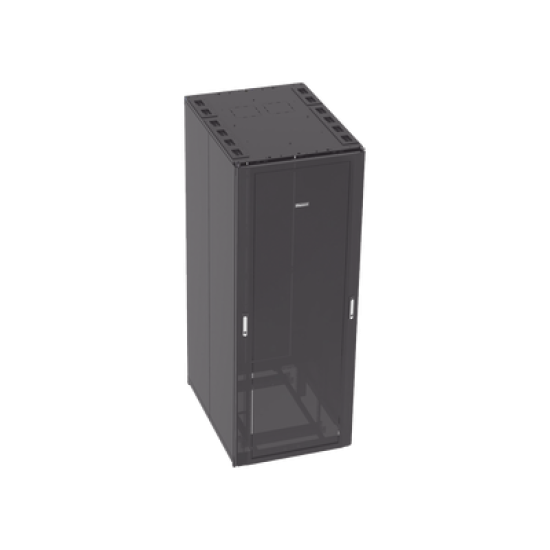 Gabinete Net-Access™ para Centros de Datos, 45UR, 800mm de Ancho, 1070mm de Profundidad, Fabricado en Acero, Color Negro 