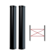 Detector Fotoeléctrico de 100 cm de Altura / Tipo Cortina para Detección Perimetral / Baterías de respaldo / Cobertura de 100 metros en exterior / Alimentación a 110/220VAC / 100 cm de Alto