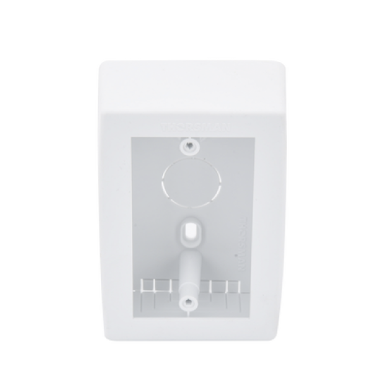 Caja de Registro Universal, color blanco de PVC auto extinguible (7902-02001) 