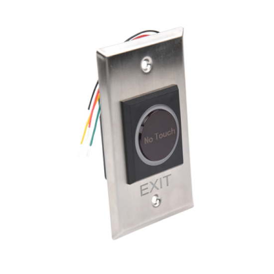 Botón de Salida sin Contacto con Control Remoto / Iluminación LED / Distancia de Detección Touch Ajustable