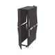 Gabinete Profesional para Telecomunicaciones de 45UR, 1200 mm Profundidad, Incluye 2 Organizadores Verticales de 45 Unidades de Rack, Se envía el Gabinete Armado.