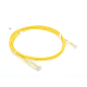 Cable de Parcheo Slim UTP Cat6 - 2 m Amarillo Diámetro Reducido (28 AWG)